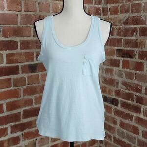 Madewell powder blue tank top‎ XS